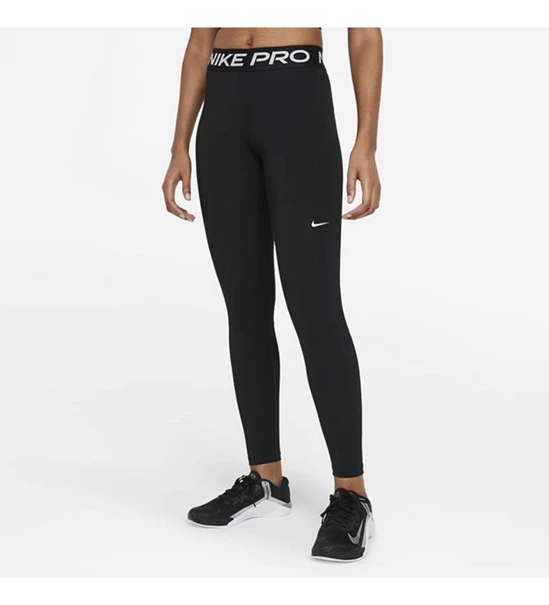 Nike Pro hardloop broek lang dames zwart