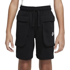 Nike Sportswear casual jongens short zwart