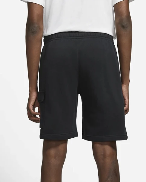 Nike Sportswear Club casual short heren zwart