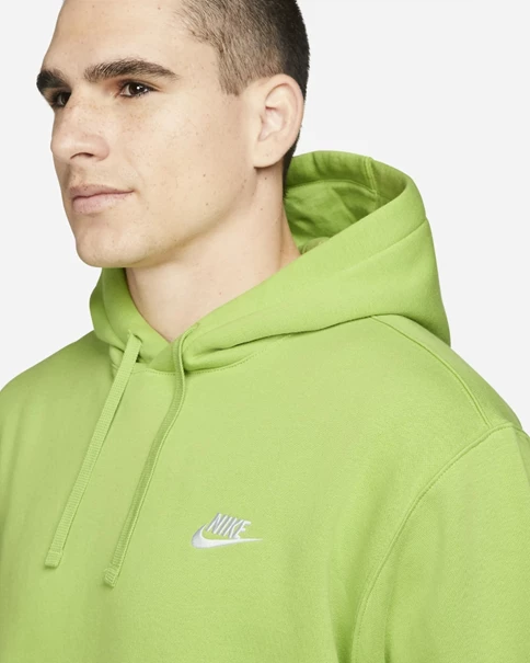 Nike Sportswear Club Fleece casual sweater heren groen