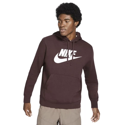 Nike Sportswear Club Fleece sportsweater heren bruin