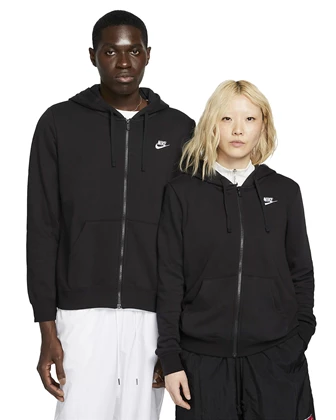 Nike Sportswear Club Fleece sportvest dames zwart