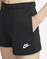 Nike Sportswear Club sportshort dames zwart