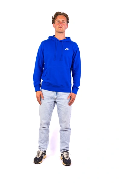 Nike Sportswear Club sportsweater heren blauw