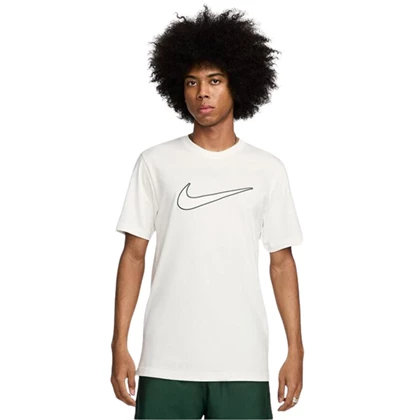 Nike Sportswear Graphic sportshirt heren beige