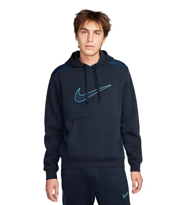 Nike Sportswear Hoodie Fleece sportsweater heren donkerblauw