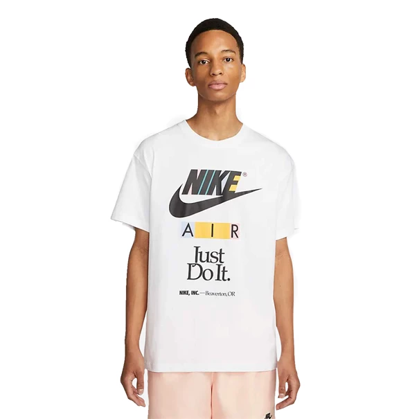 Nike Sportswear Max90 sportshirt heren wit