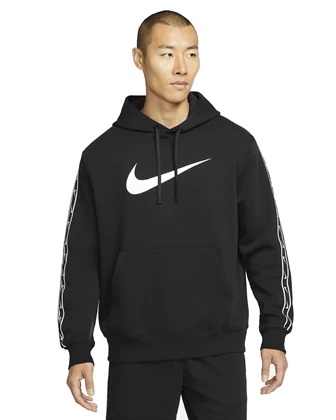 Nike Sportswear Repeat sportsweater heren zwart