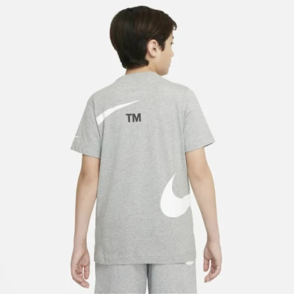 Nike Sportswear sportshirt jongens grijs