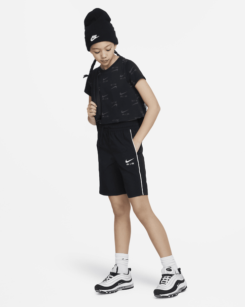 Nike Sportswear sportshirt meisjes zwart