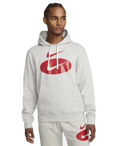 Nike Sportswear Swoosh League heren casual sweater grijs