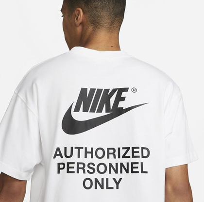 Nike Sportswear t-shirt heren wit