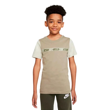 Nike Sportswear t-shirt jongens donkergroen
