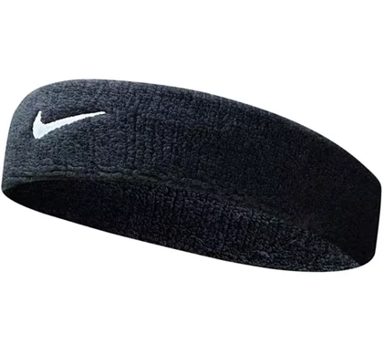 Nike Swoosh Headband zweetbandje hoofd zwart