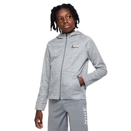 Nike Therma-Fit caual vest jongens grijs