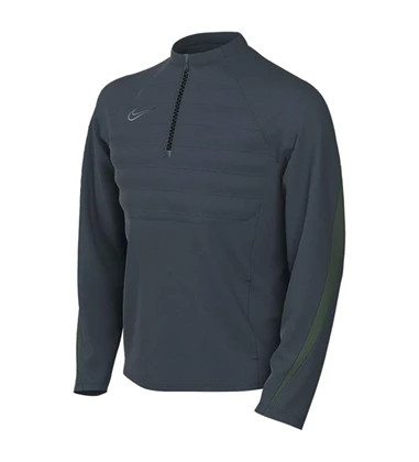 Nike Therma-Fit voetbalsweater jr donkergroen