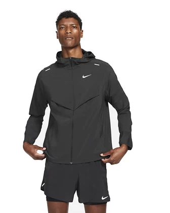 Nike trainingsjack heren zwart