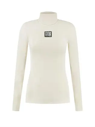 Nikkie Sportswear Joli Ski casaul t-shirt dames beige