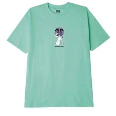 Obey House of Obey Statue heren shirt groen
