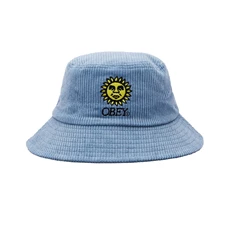 Obey Sunny Cord Bucket Hat sportpet grijs