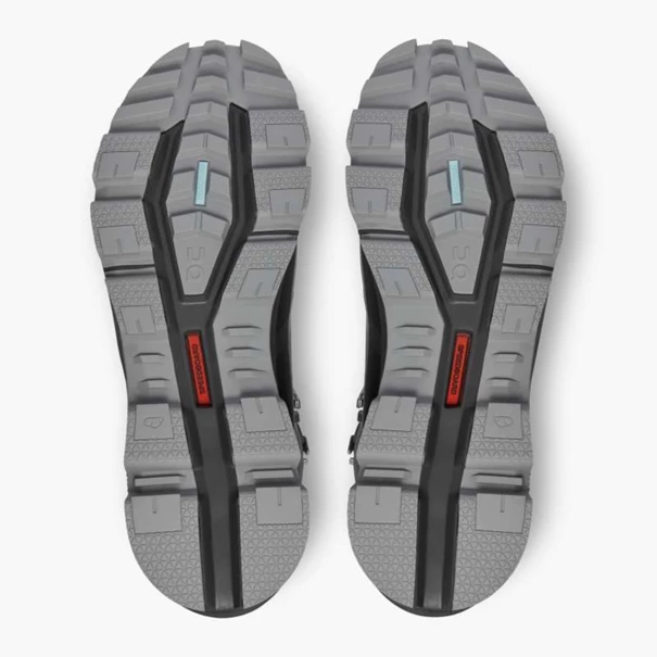 On Running Cloudrock 2 Waterproof wandelsneakers heren grijs