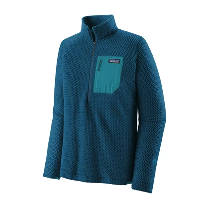 Patagonia M's R1 Air Zip sportsweater heren blauw