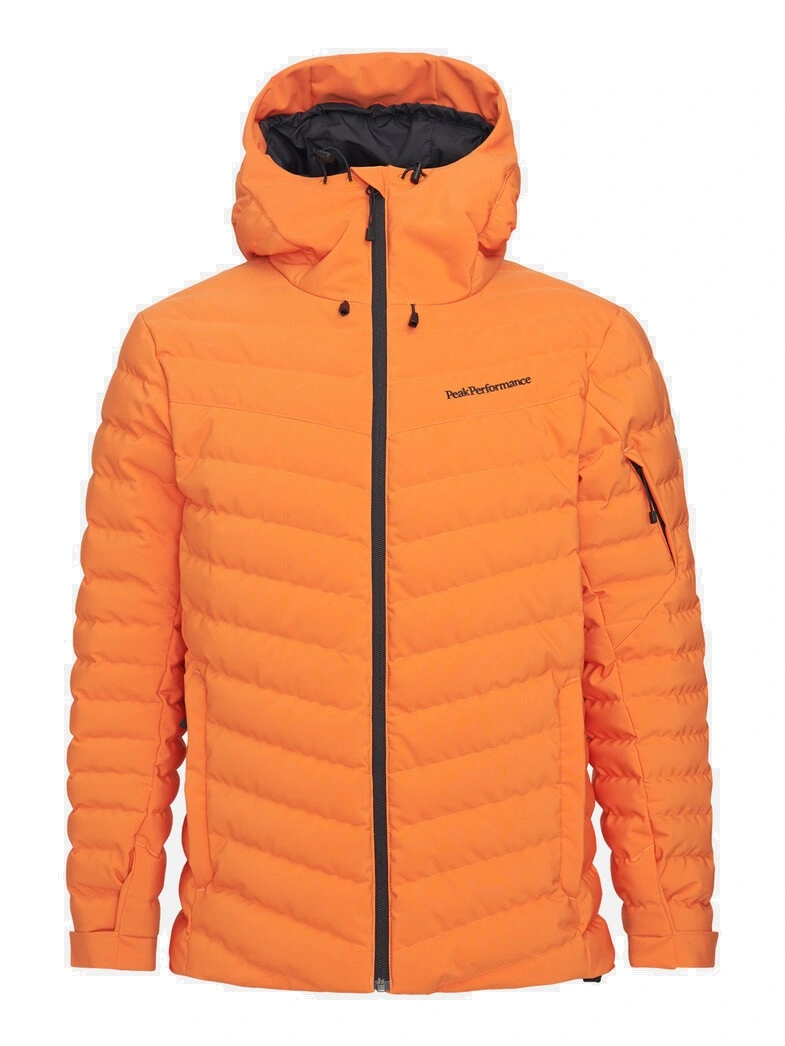 bestrating half acht Reductor Peak Performance Frost Jacket ski jas heren oranje van winterjassen
