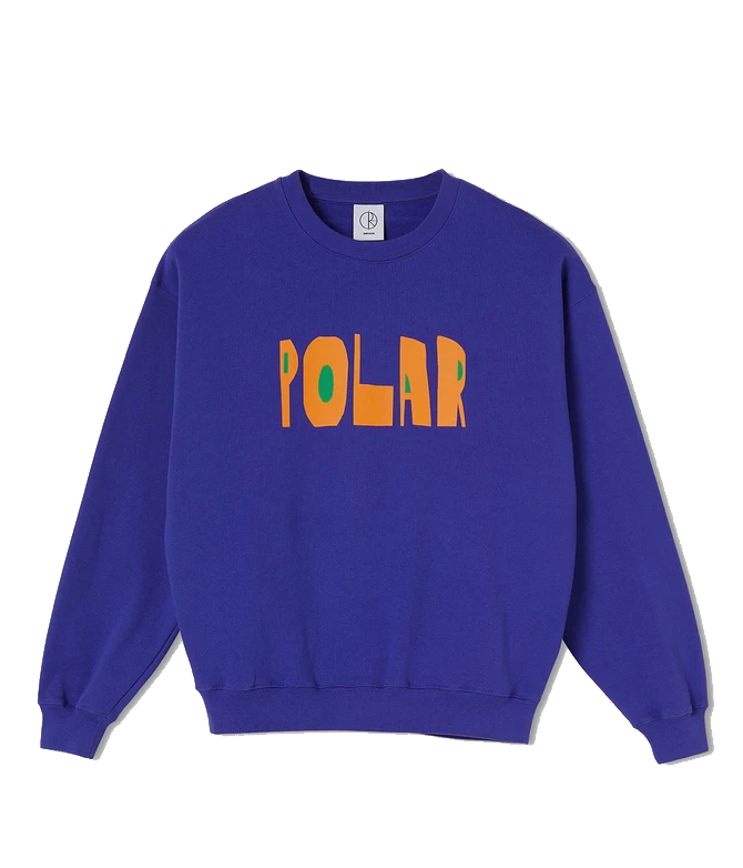 Polar Cut Logo Crewneck heren sweater