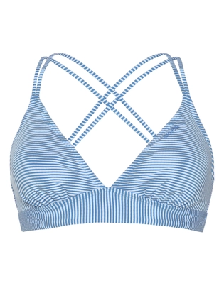 Protest Mixsupers Triangel bikini top dames blauw