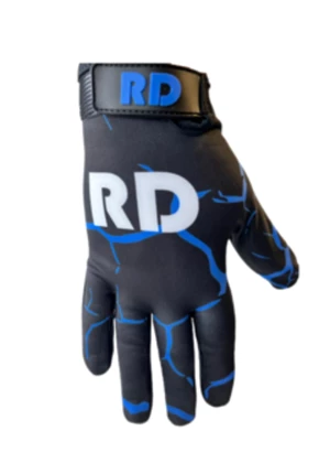 RD Gloves RD Gloves fietshandschoenen blauw dessin