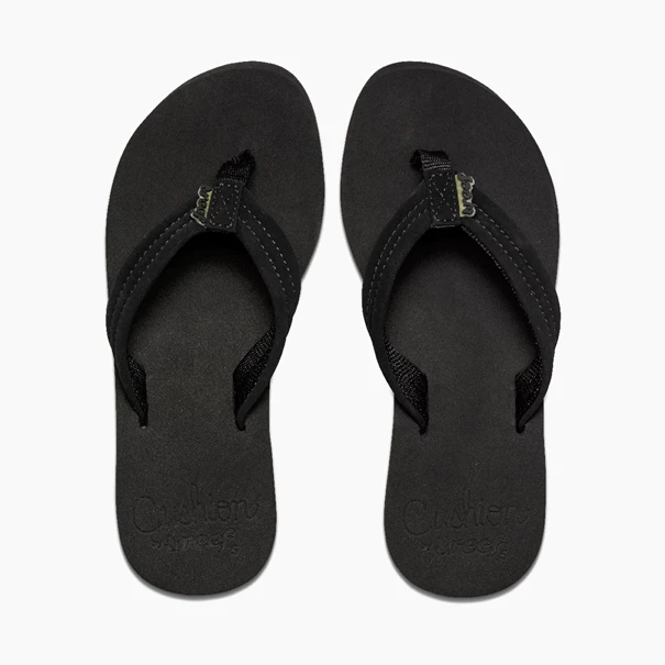 Reef Cushion Breeze slippers dames zwart