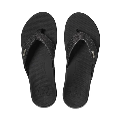 Reef Ortho-Spring slippers dames zwart