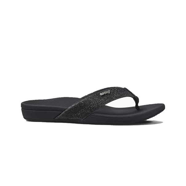 Reef Ortho-Spring slippers dames zwart
