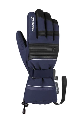 Reusch Canon R-Tex ski handschoenen unisex blauw dessin