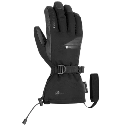 Reusch Extra Warm Torres R-Tex ski handschoenen zwart