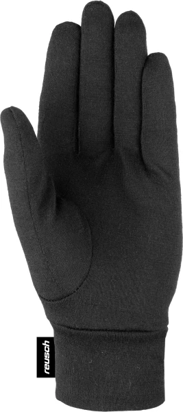 Reusch Merino Wol thermo handschoenen grijs dessin