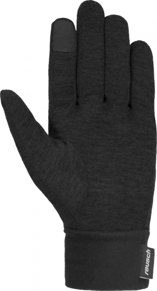 Reusch Primaloft Silkliner ski handschoenen heren zwart