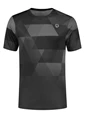 Rogelli Geometric T-Shirt hardloopshirt heren zwart dessin