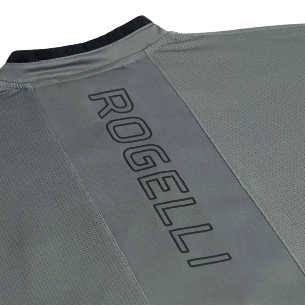 Rogelli KM Essential fietsshirt heren antraciet