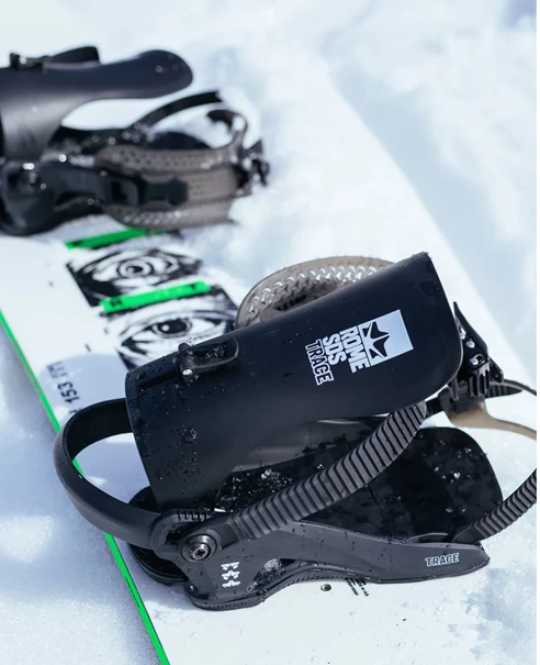 Rome Trace snowboard binding zwart dessin
