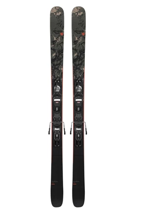 Rossignol Beste Test Blackkops twintip ski groen dessin