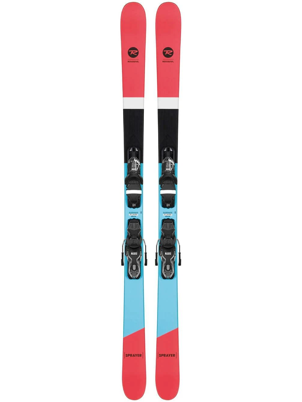 Rossignol Beste Test Sprayer incl.binding twintip ski's
