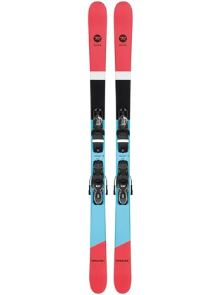 Rossignol Beste Test Sprayer + Xpress 10 GW B83 RTL twintip ski oranje