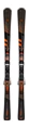 Rossignol Forza 40 Bl. Orange sportcarve ski's zwart dessin
