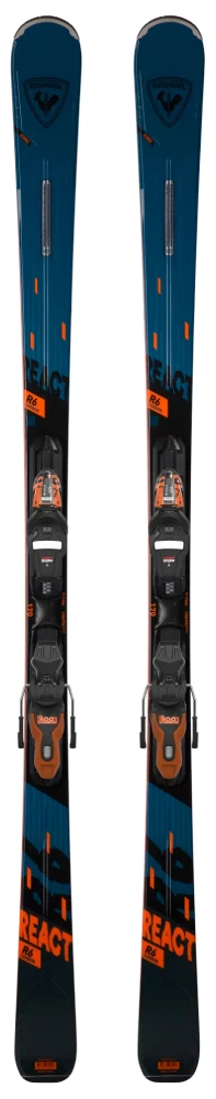 Rossignol React R6 CA + Xpress GW B83 sportcarve ski's