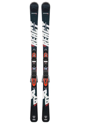 Rossignol React R6 Compact + XPRESS GW B83 sportcarve ski's zwart
