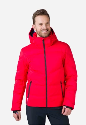 Rossignol Signature Merino Down ski jas heren rood