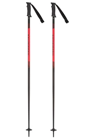 Rossignol Tactic Black Red RDi 2000 skistokken rood dessin
