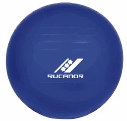 Rucanor Gym Ball 90 CM. gymbal blauw