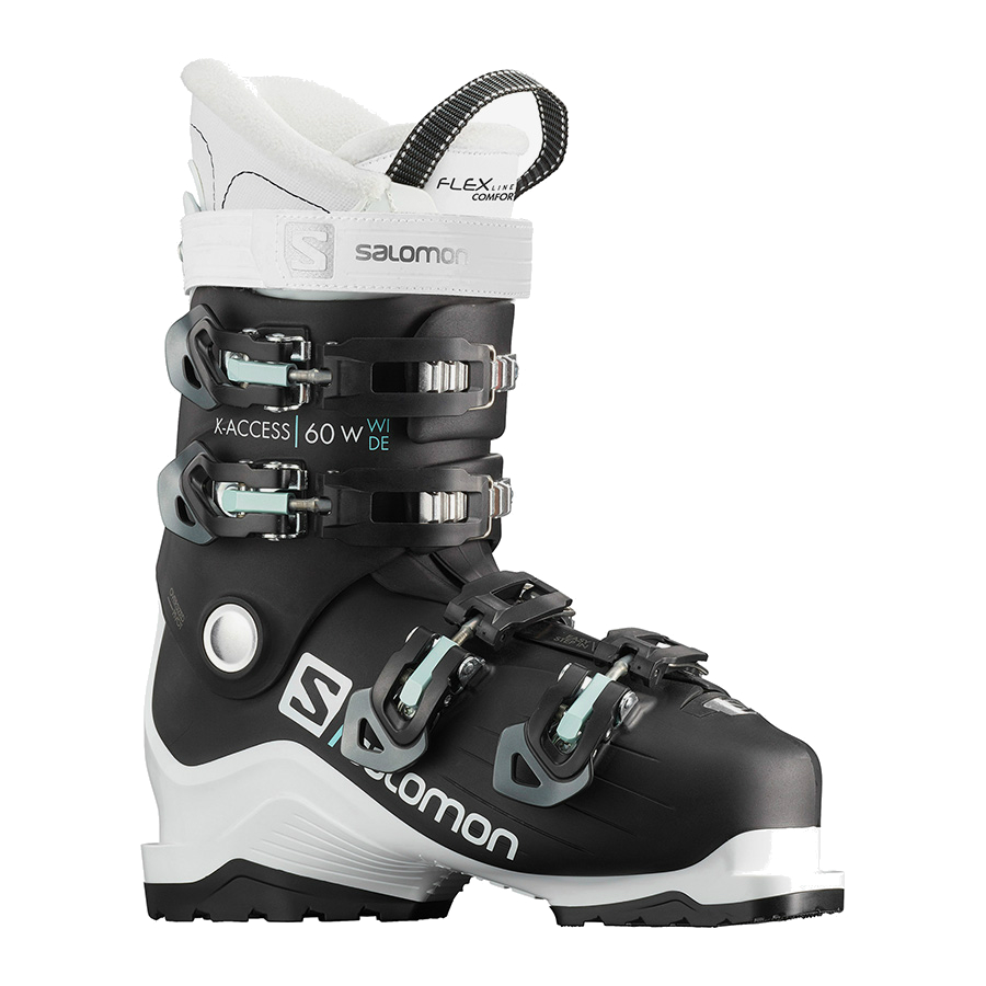 paling Huisje mate Salomon Access 60 Wide skischoenen dames zwart van skischoenen